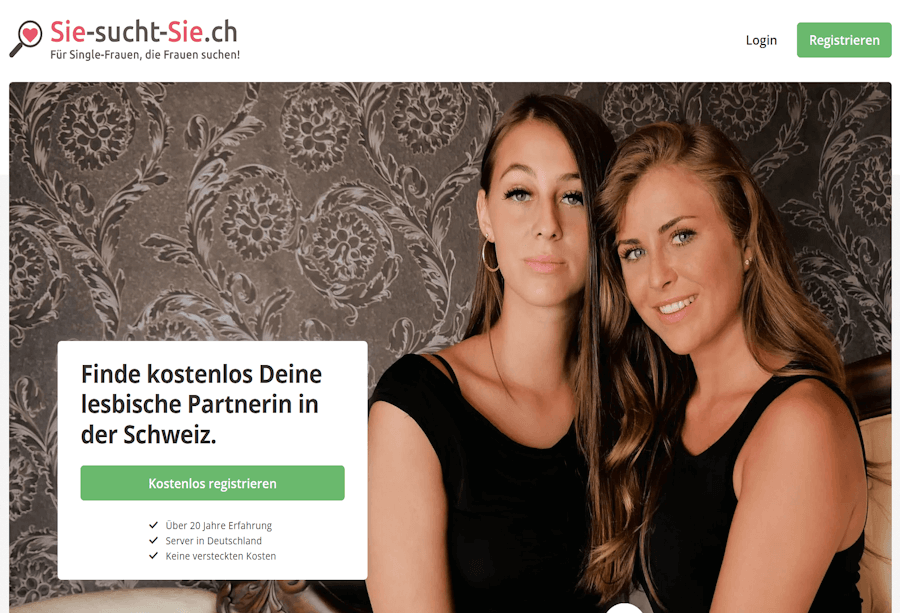 Startseite von Sie-Sucht-Sie.ch